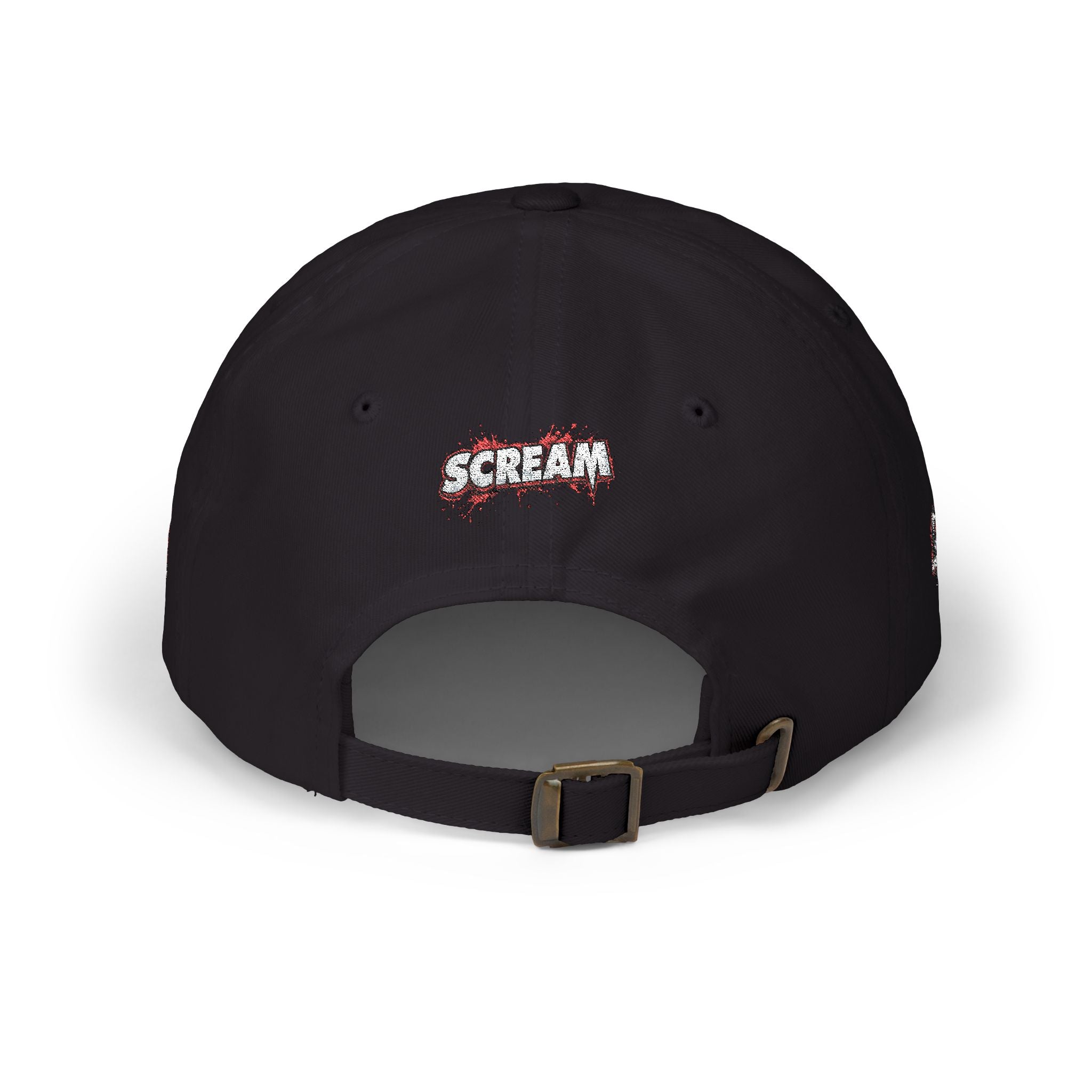 Cap — 'Scream' Ghost Face Embroidered Horror Hat