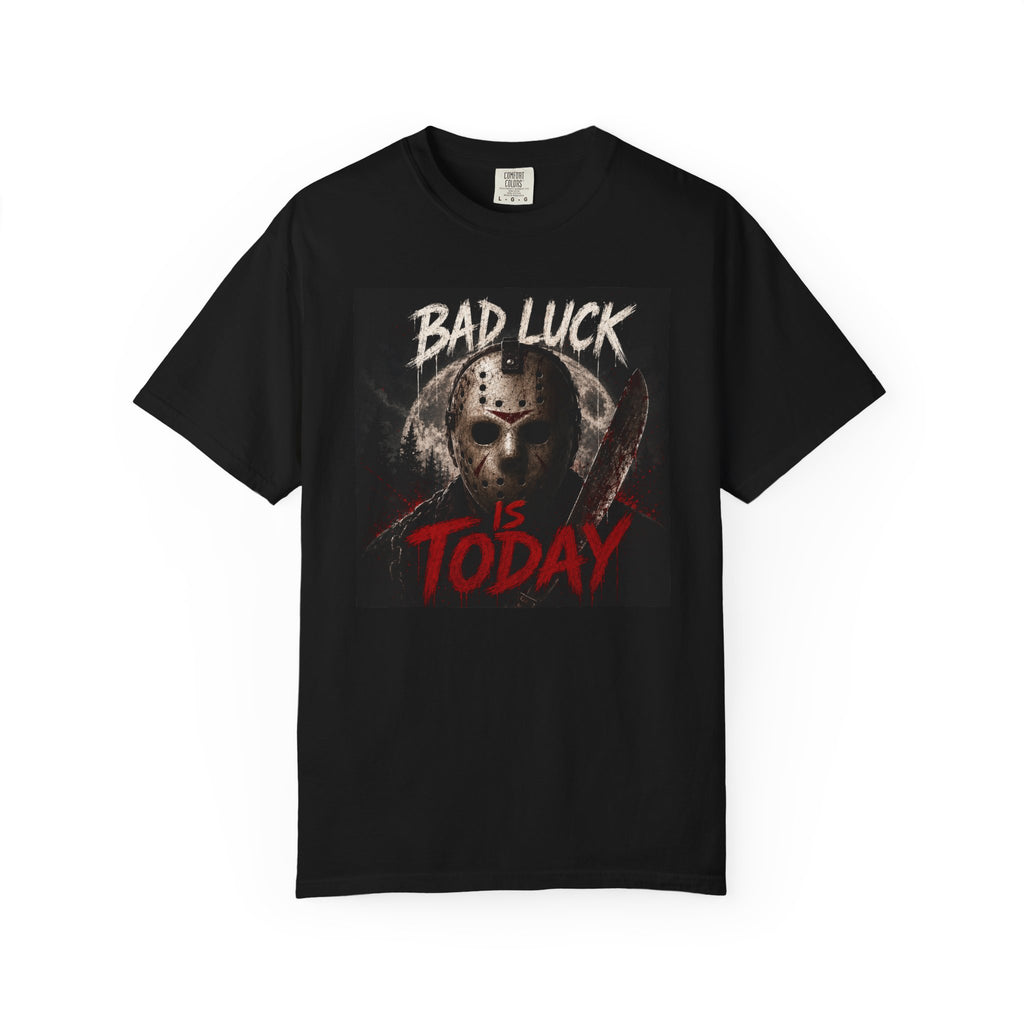 Bad Luck Is Today Horror Jason Mask T-Shirt