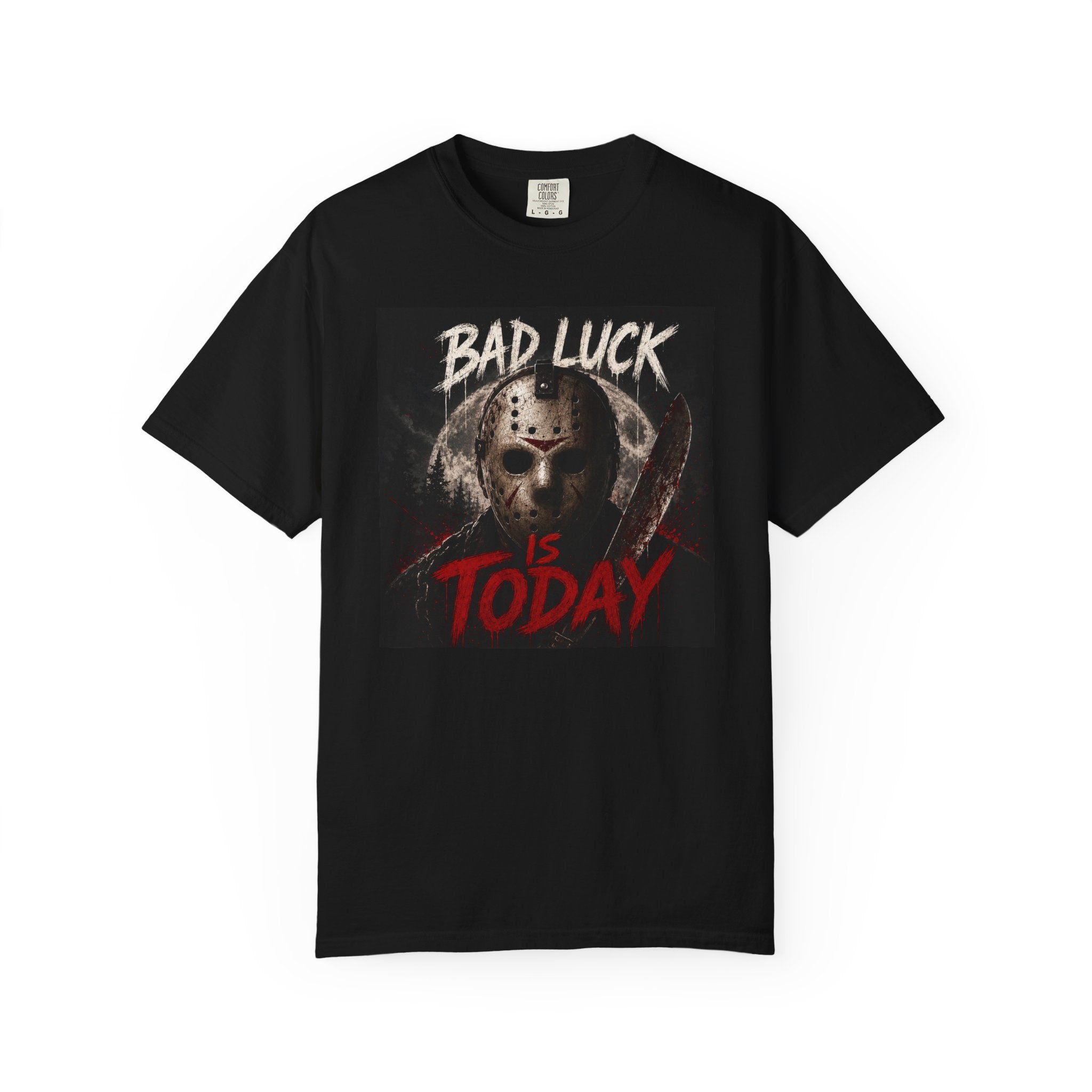 Bad Luck Is Today Horror Jason Mask T-Shirt