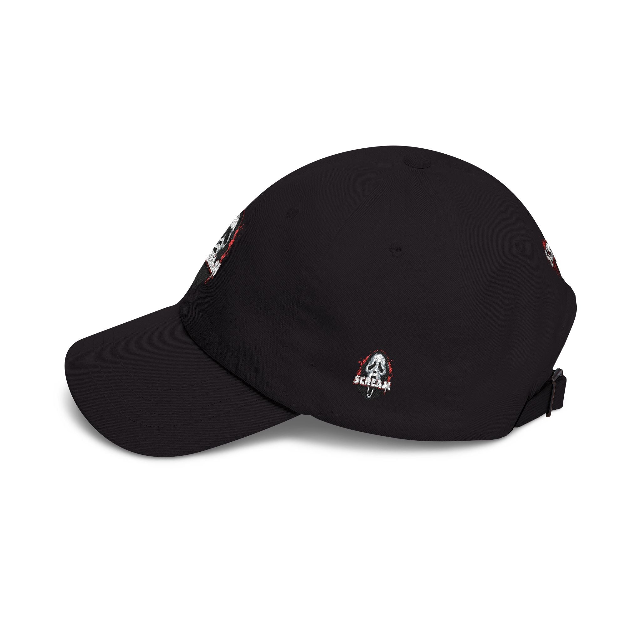 Cap — 'Scream' Ghost Face Embroidered Horror Hat